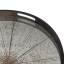 Plateau miroir slice - d48 cm – brun f 5