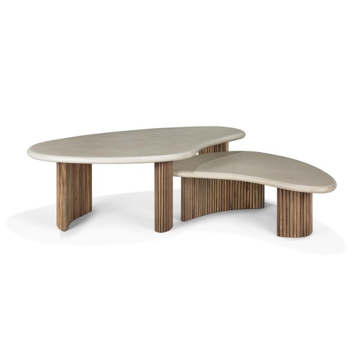 Table basse de jardin Boomerang – béto 2
