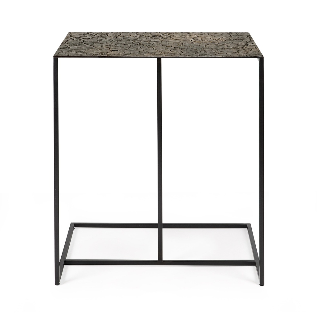 Table d'appoint Triptic – minerals whi 3