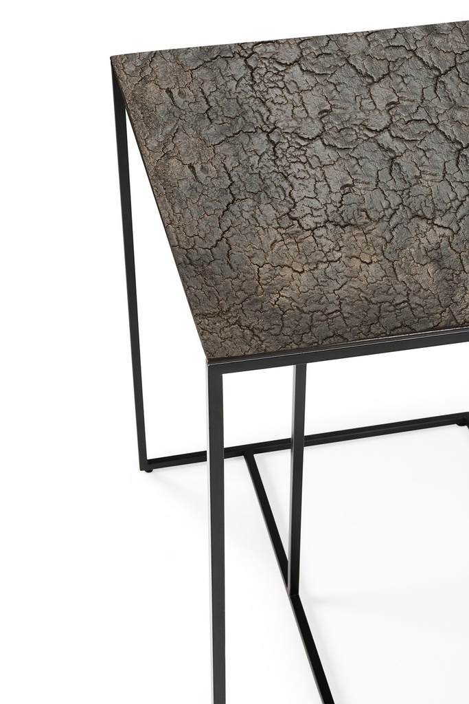 Table d'appoint Triptic – minerals whi 5