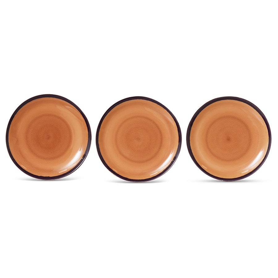 70s Ceramics : assiettes plates, Bedrock 4