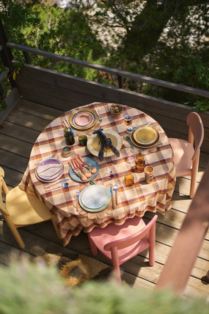70s Ceramics : assiettes plates, Coconut 4