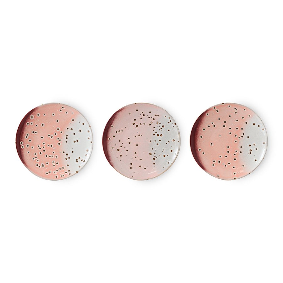 70s Ceramics : assiettes à dessert, Lych 4
