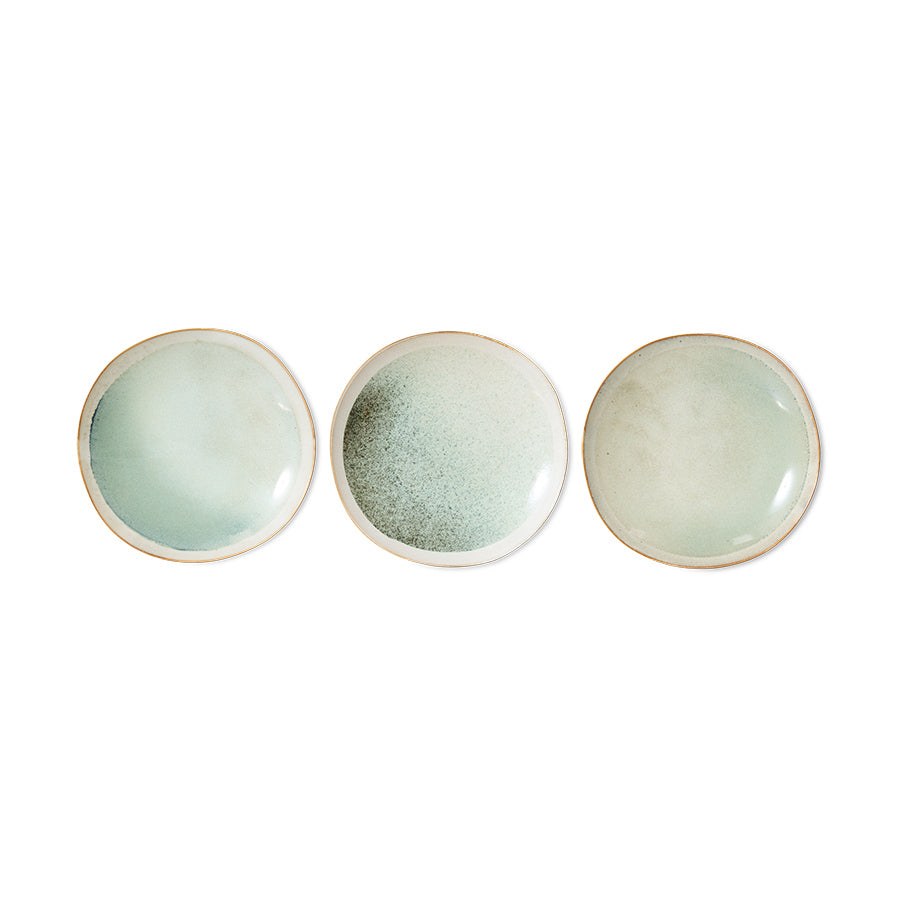 70s Ceramics : petites assiettes, Mist 5