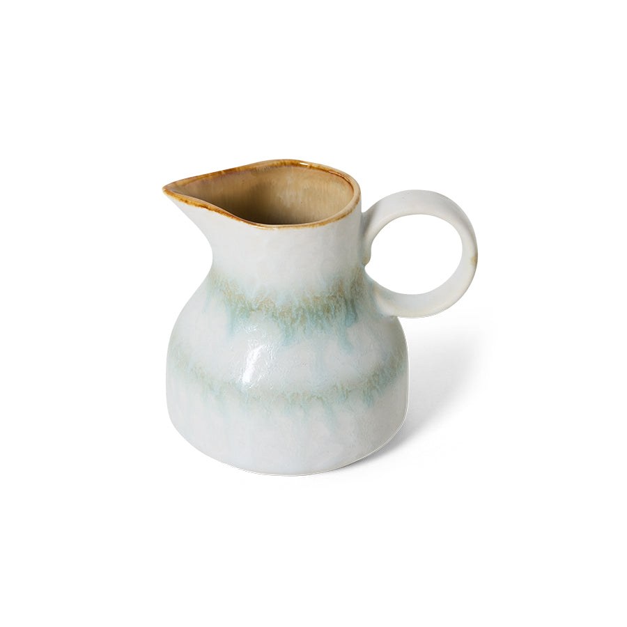 70s Ceramics : pichet à lait, Petal 2