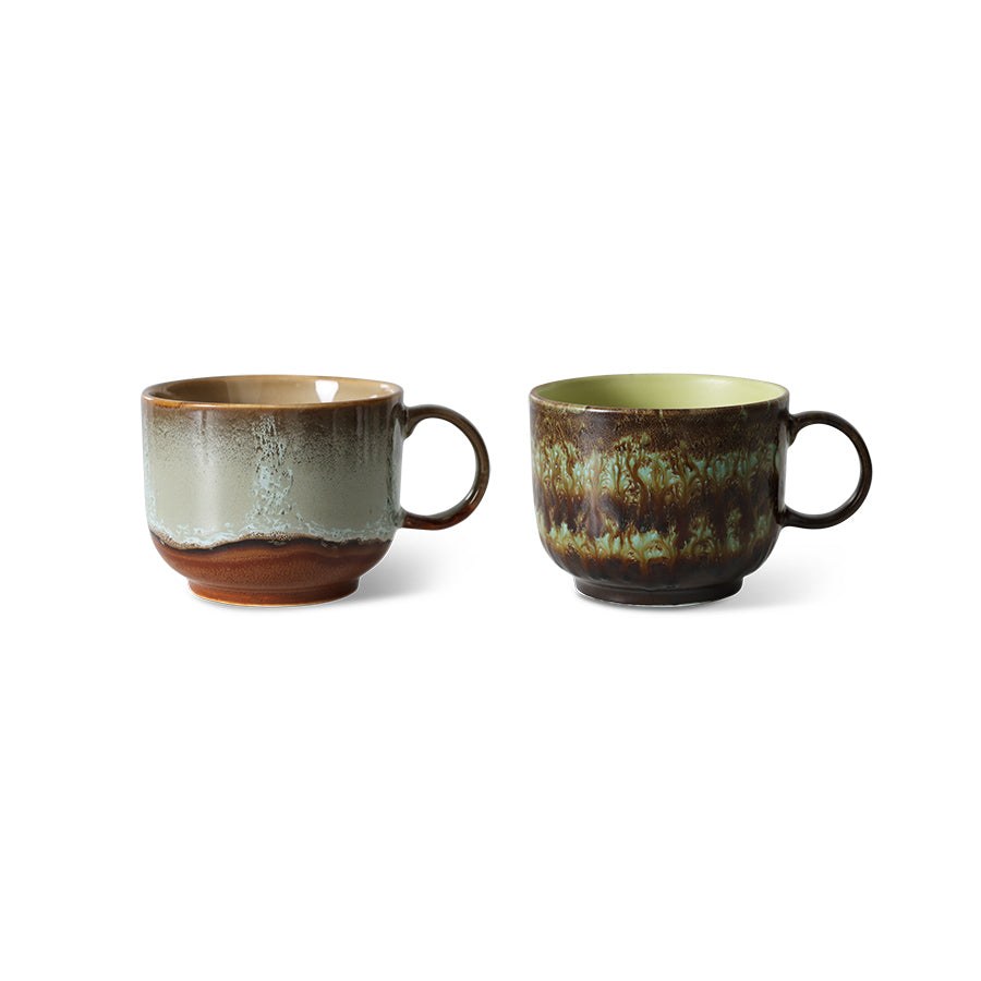 70s Ceramics : tasses à thé, Odyssey 2