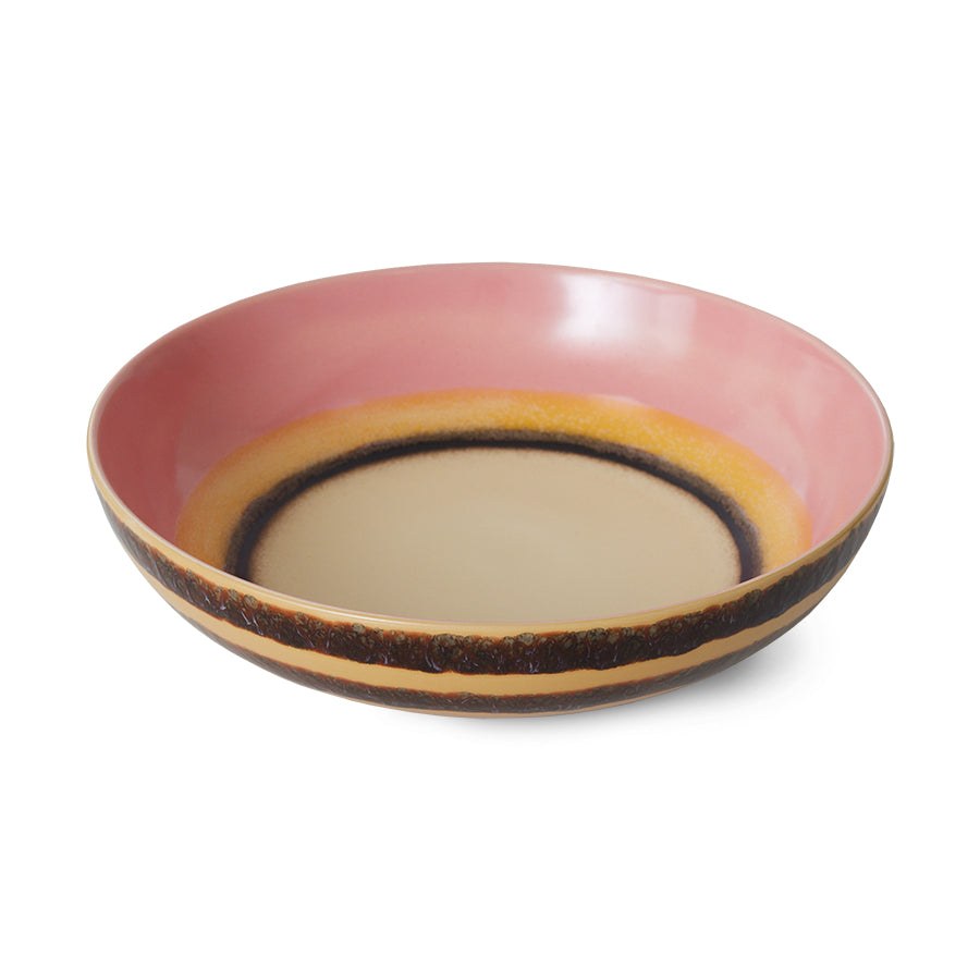 70s ceramics: salad bowl serene 2