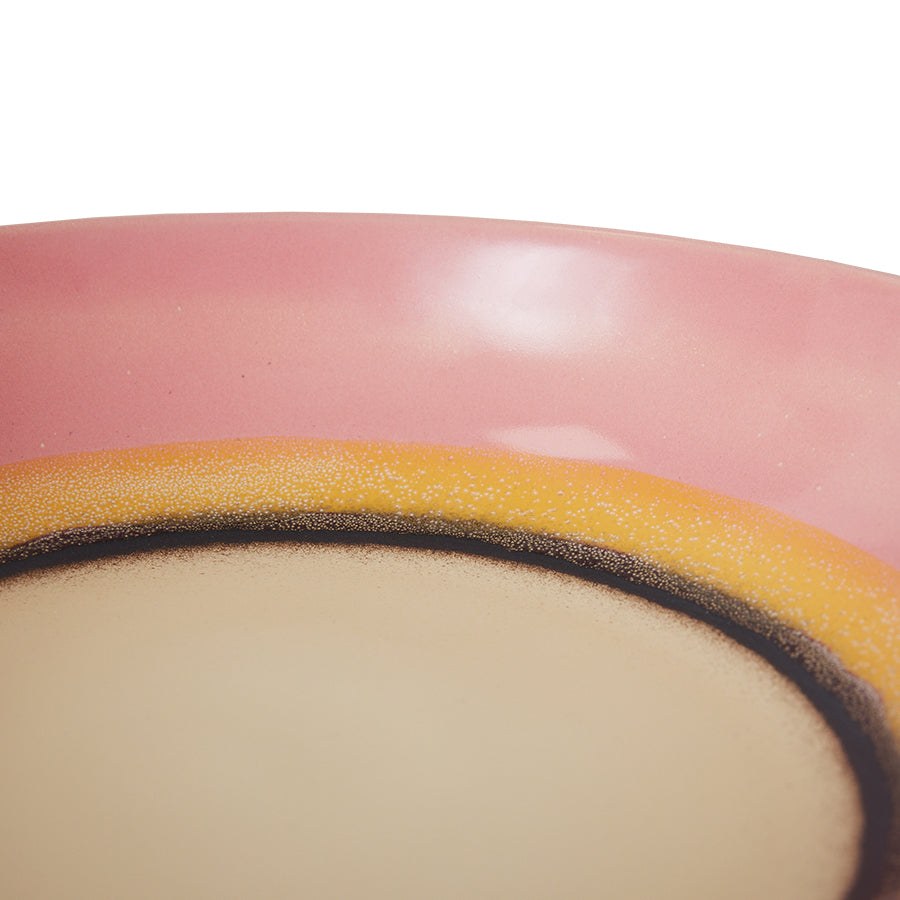 70s ceramics: salad bowl serene 3