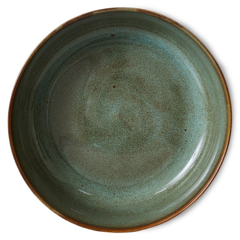 70s ceramics: salad bowl, rock on 3