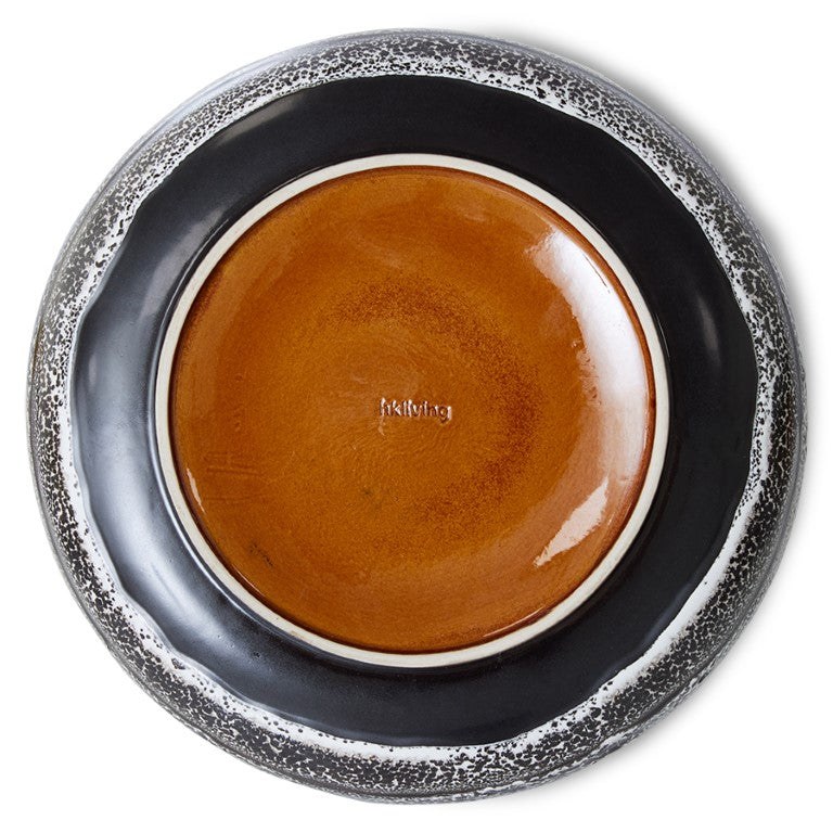70s ceramics: salad bowl, rock on 4