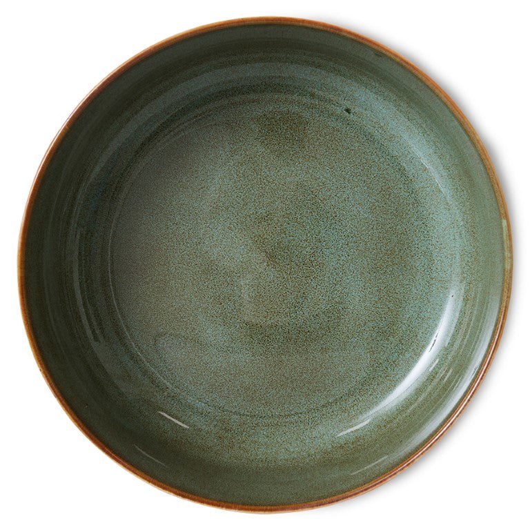 70s ceramics: salad bowl, shore 3