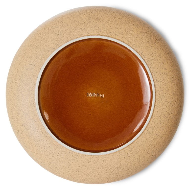 70s ceramics: salad bowl, shore 4