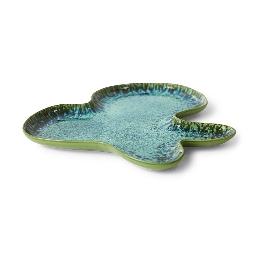 Shell plate teal 2