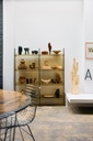 Cabinet acrylique 160 cm, vert olive 2