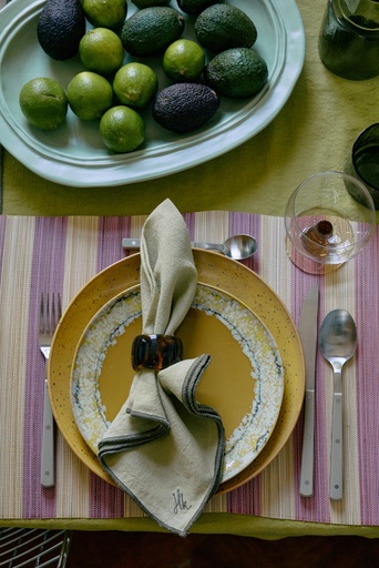 set de table en bambou, Roseate 2