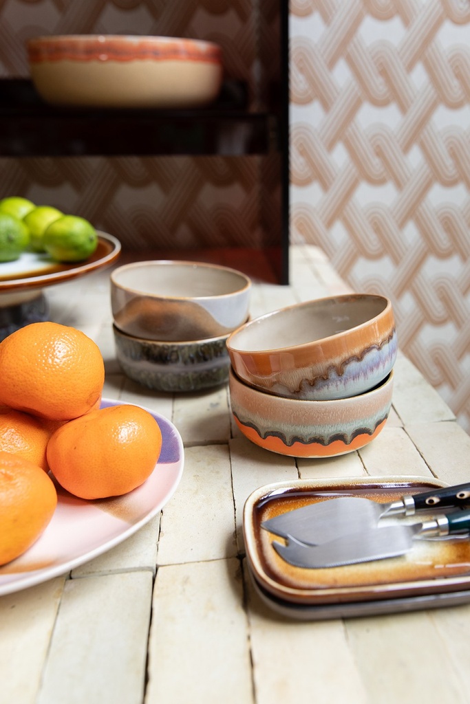 70s Ceramics : bol à dessert, Ash 2