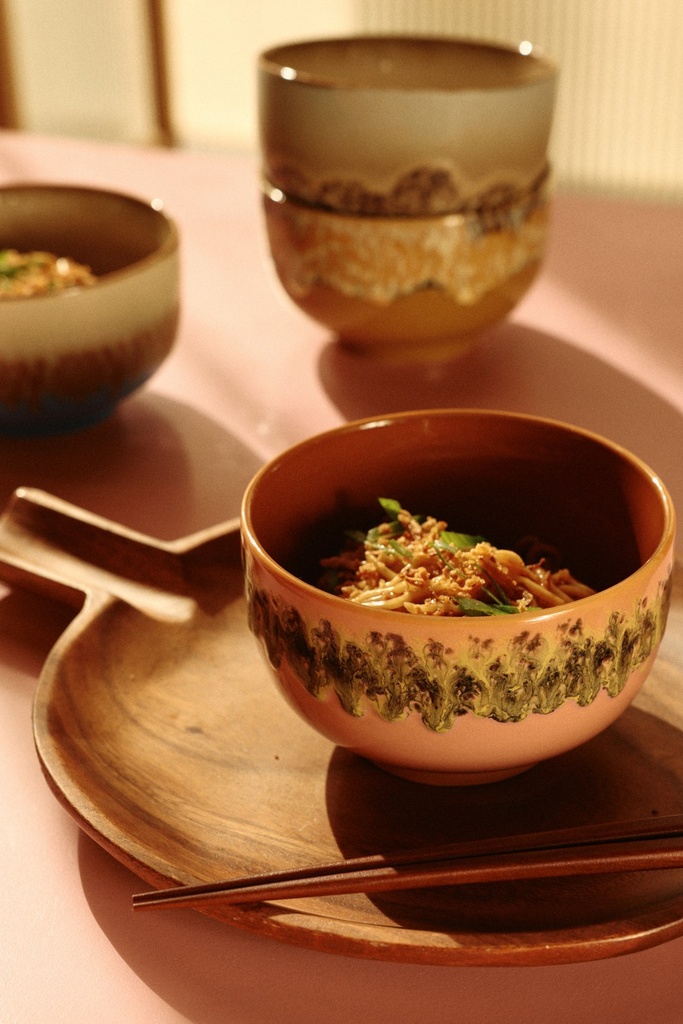70s Ceramics : bol Noodle, Lush 2