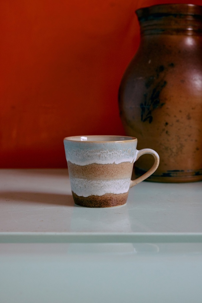 70s Ceramics : mug cappuccino, Skyline 2