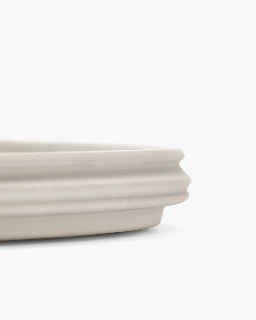 Assiette L Alabaster Dune – blanc 5