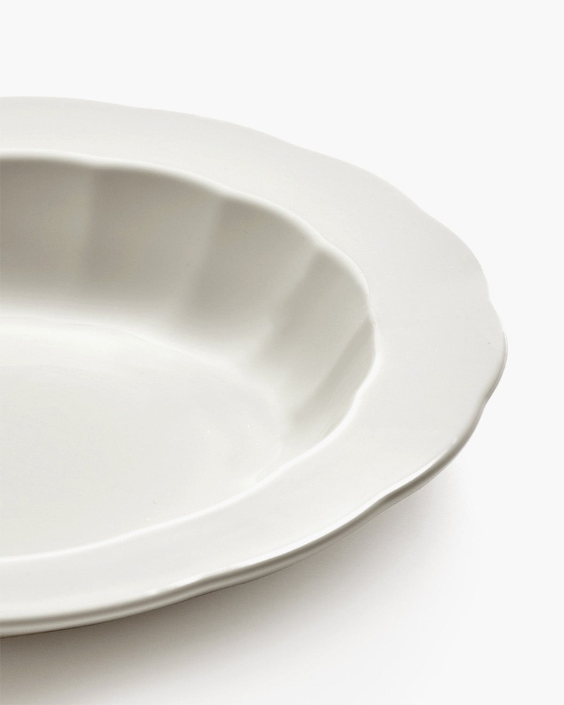 Assiette creuse Silhouette M – blanc 4