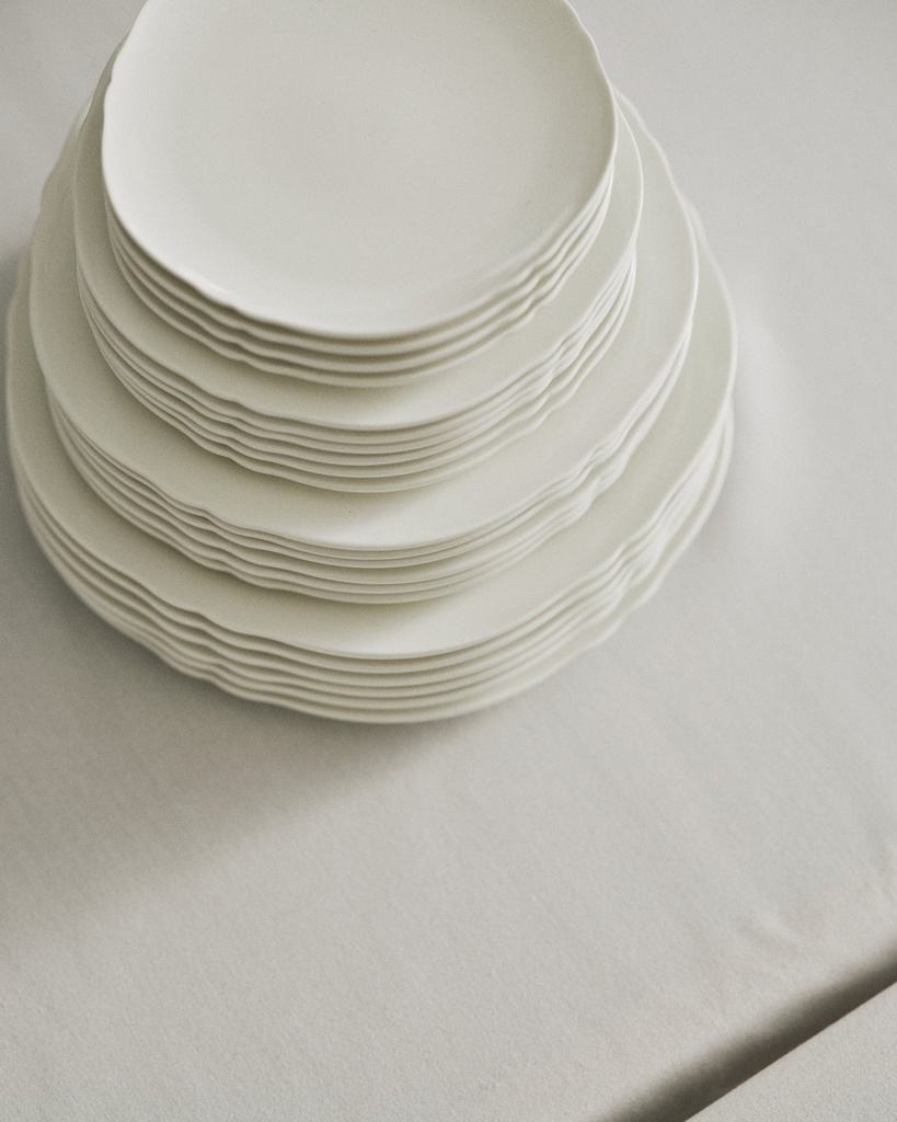 Assiette plate Silhouette M – blanc 2