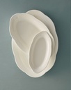 Assiette plate ovale Silhouette S – blan 3
