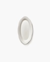 Assiette plate ovale Silhouette S – blan 4