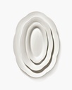 Assiette plate ovale Silhouette S – blan 5