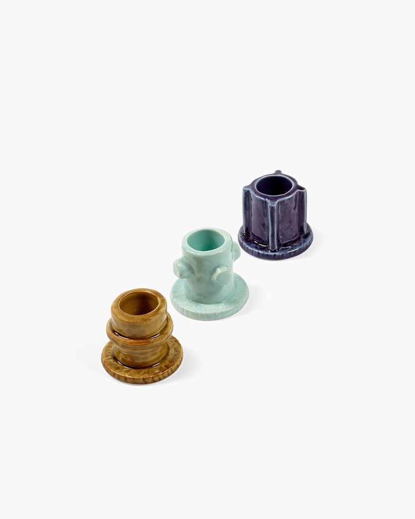 Bougeoir Molly 01 – lot de 3 – émaillé 4