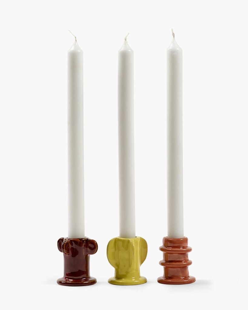 Bougeoir Molly 01 – lot de 3 – émaillé 3