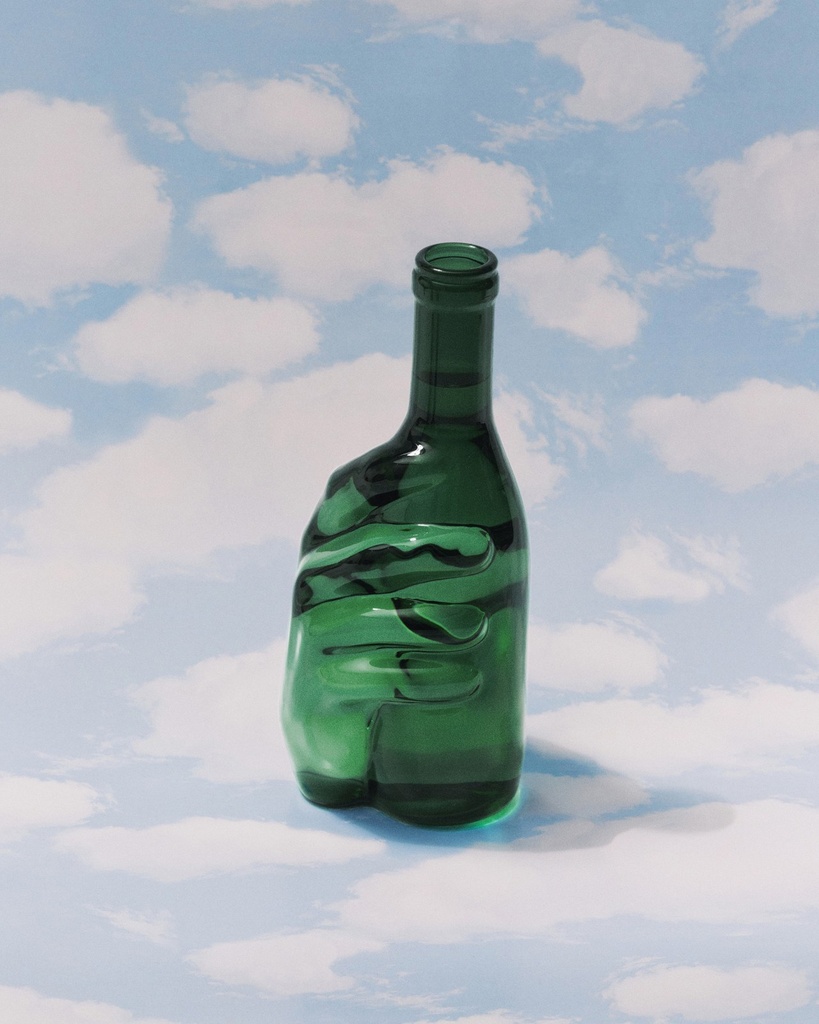 Carafe Edward – vert émeraude 2