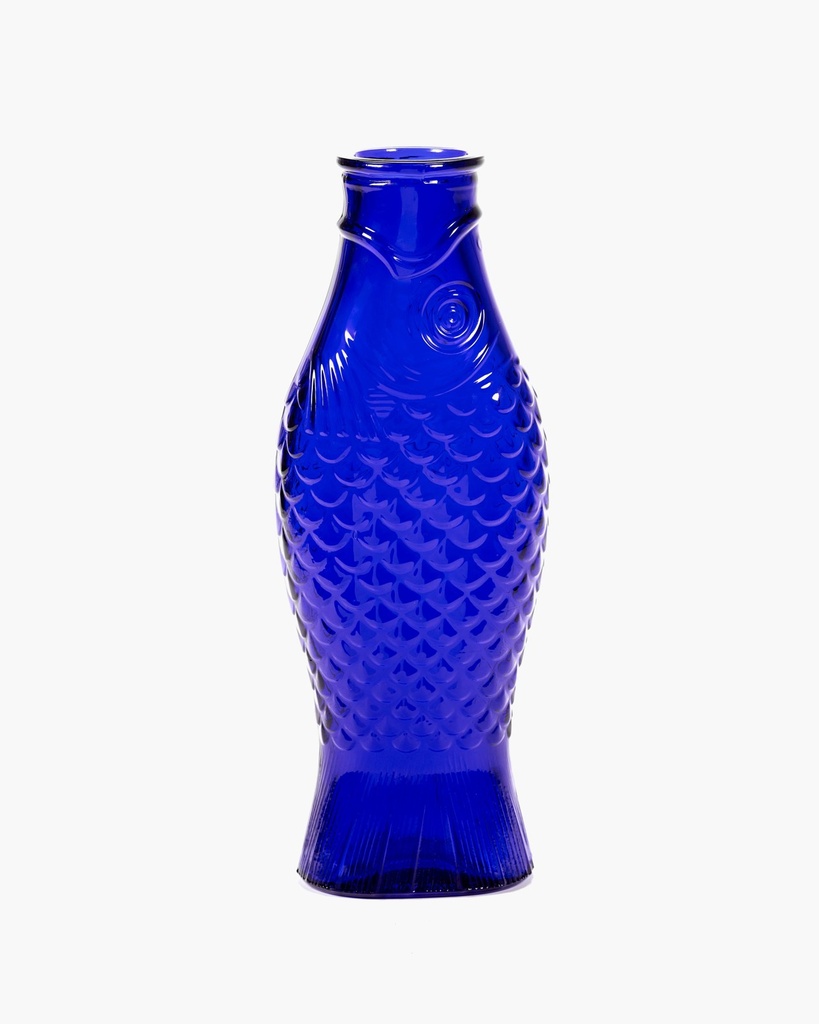 Carafe poisson 1L – bleu cobalt – Fish & 4