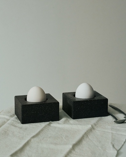 Coquetier Uovo – noir 2