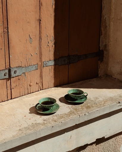 Soucoupe Verde Lanza tasse à cappuccino  2
