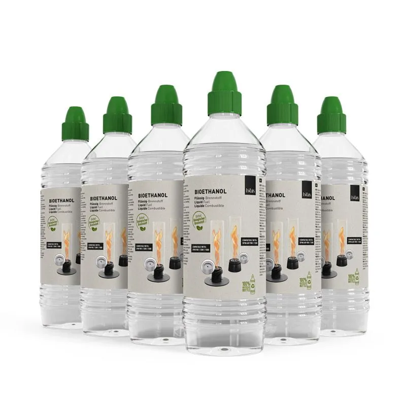 Bouteille bioéthanol liquide spin - 1L