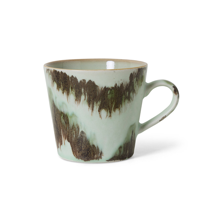 [KST0135] 70s Ceramics : mug cappuccino, Tide