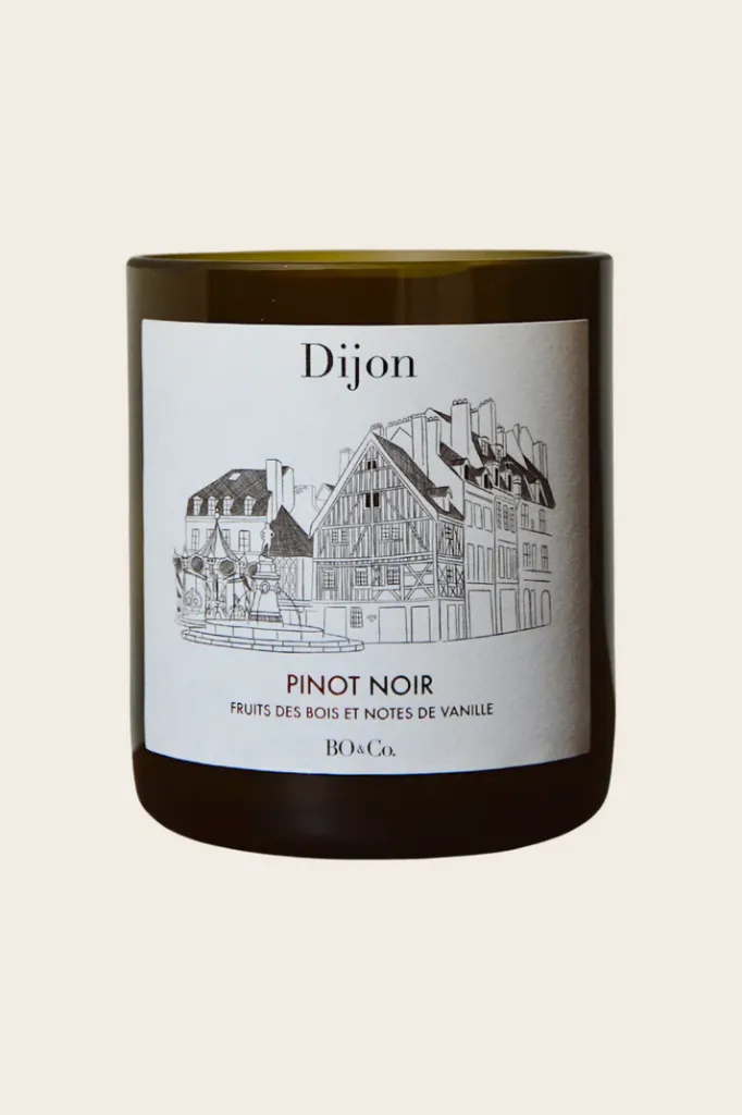 Bougie dijon pinot noir