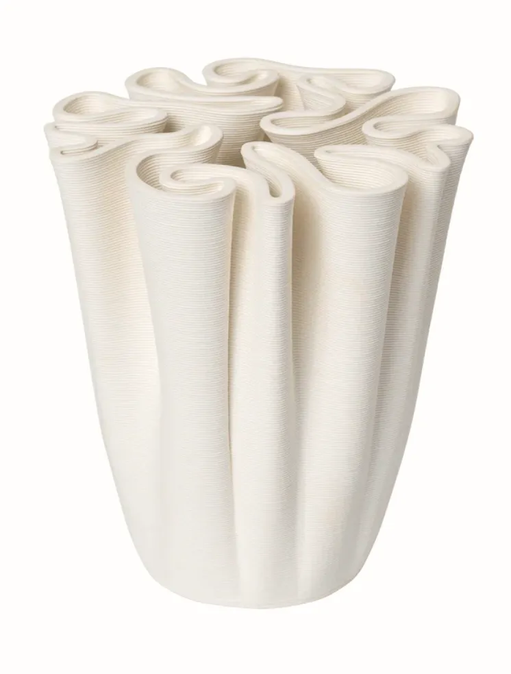 [1104270977] Vase dedali - off white - D15 H18