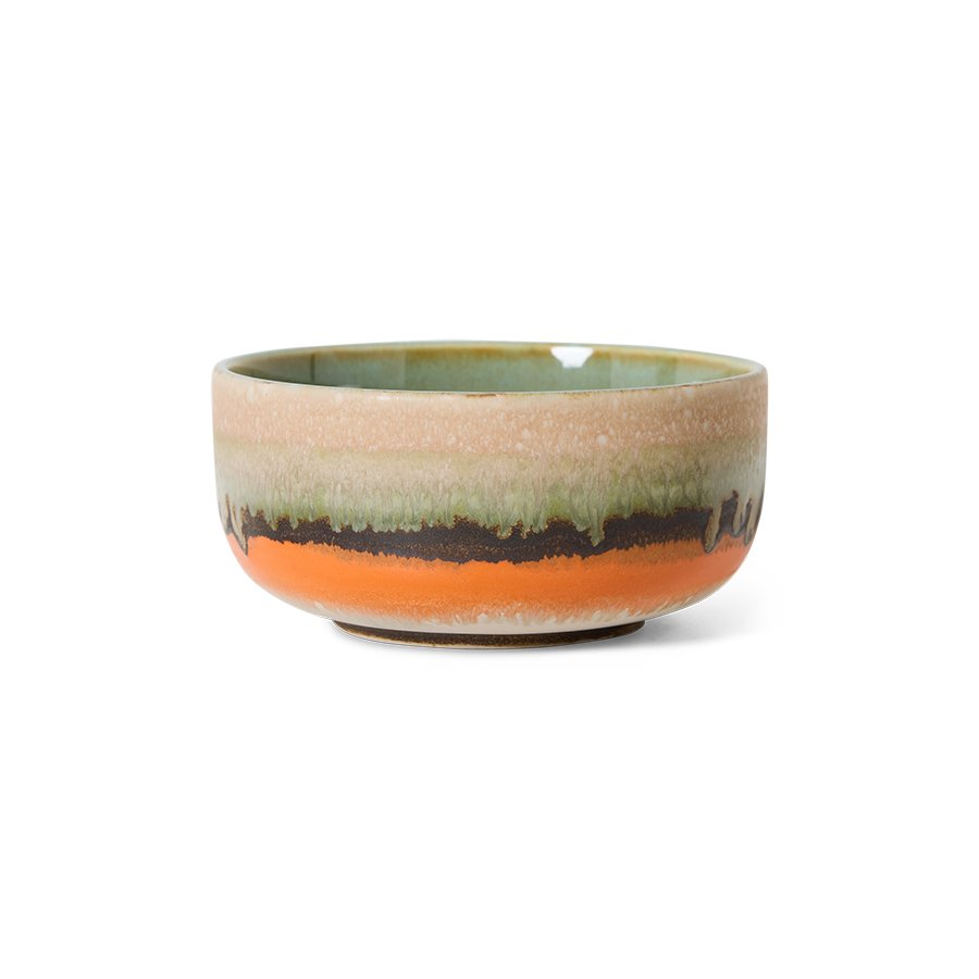 [KST0092] 70s Ceramics : bol à dessert, Burst