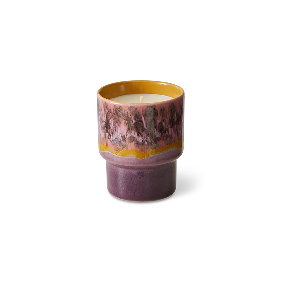 70s Ceramics : petite bougie parfumée - cape town