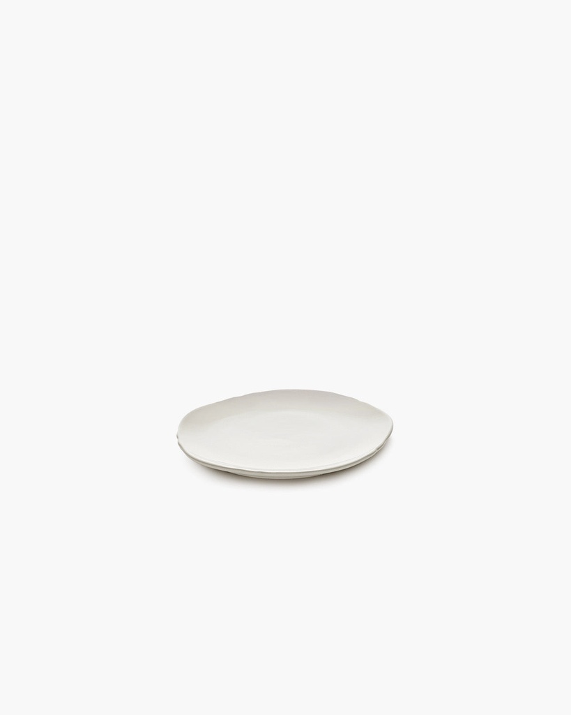 Assiette plate Silhouette XXS – blanc