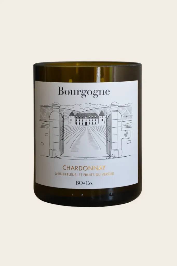 Bougie bourgogne chardonnay