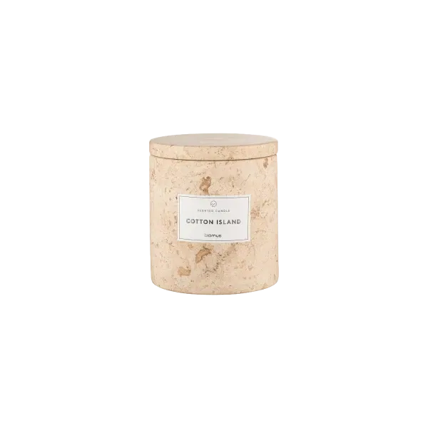[65450] Frabli L bougie parfumée - travertin - Cotton Island