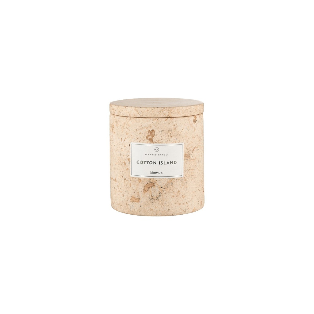 [65450] Frabli L bougie parfumée - travertin - Cotton Island
