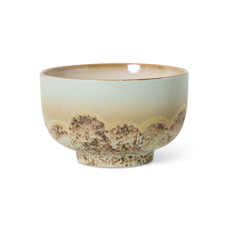 [KST0112] 70s ceramics: noodle bowl, shell