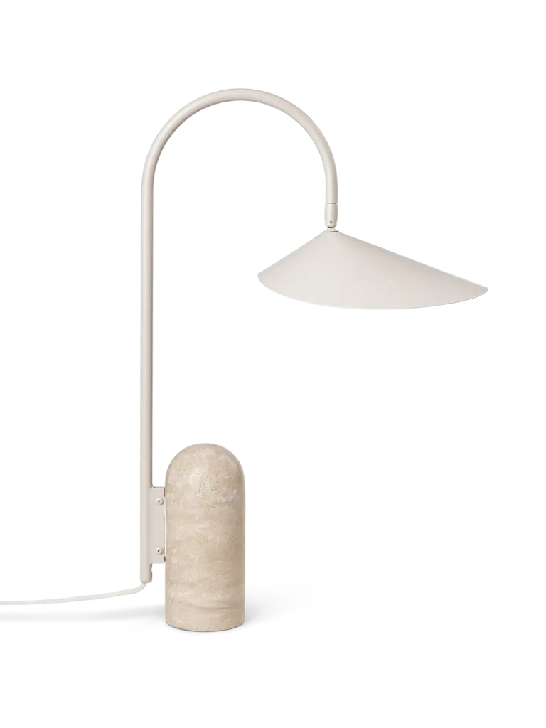 [110168693] Lampe à poser Arum – cachemire – 20x34 H50