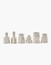 Vase Molly – beige – 7.5x6x10cm