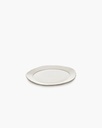 Assiette plate Silhouette S – blanc