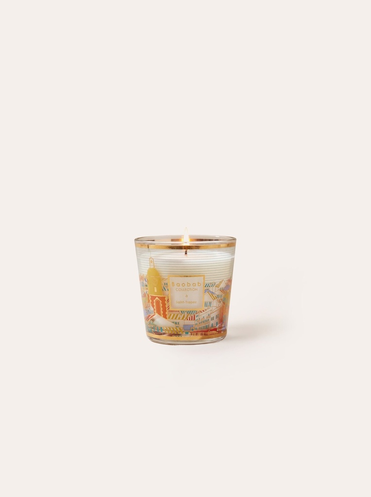 Bougie parfumée My First Baobab Saint-Tropez – Mini 8 cm
