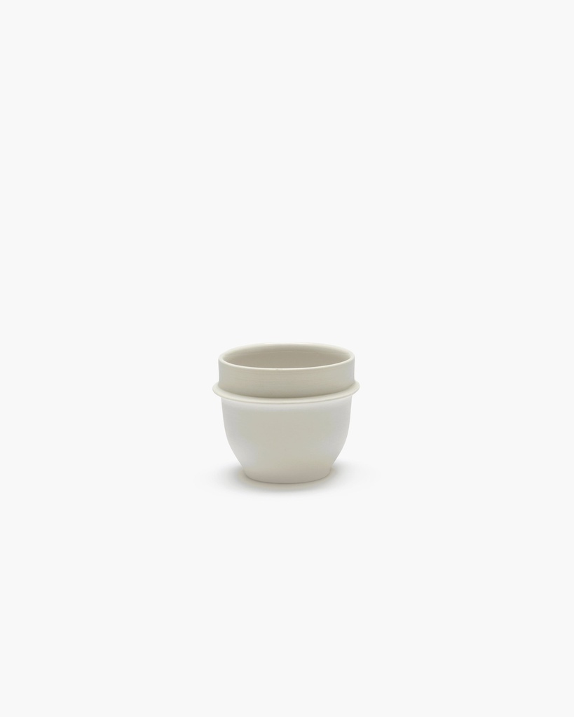 [B4023211-001] Tasse à espresso Alabaster Dune – blanc